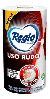 Regio Toallas De Papel Reutilizables Uso Rudo Triple Hoja