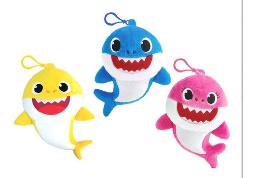 Peluche Baby Shark Musical 15cm Licencia Oficial Nickelodeon