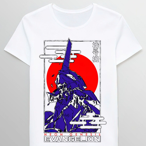 Remera Evangelion Super Robot Red 75155137