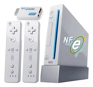 Nintendo Wii Completo Com Jogos E Nota Fiscal