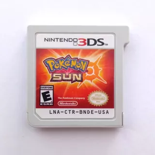 Juego Pokémon Sun Para Nintendo 3ds Original