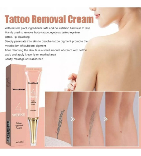 - Crema For Eliminar Tatuajes Permanentes Crema For