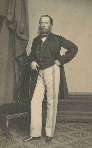 Lienzo Tela Fotografía Maximiliano I De México 1857 80 X 50