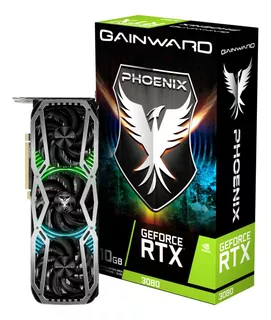 Placa De Vídeo Gainward Geforce Rtx 3080 Phoenix 10gb Gddr6x