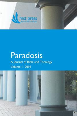 Libro Paradosis Vol. 1: A Journal Of Bible And Theology -...