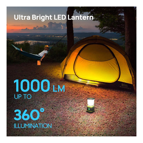 Linterna De Campamento Led, Linterna Led Led Con Batería 4