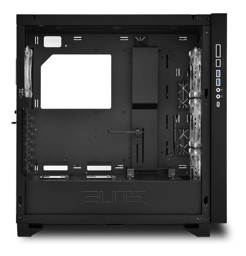 Imagen 7 de 8 de Gabinete Gamer Sharkoon Elite Shark Ca300t Rgb Mid Tower
