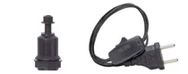 Comprar 20 Instalações Rabicho 1,20m C\u002F Tomada + Soquete P\u002F Abajures