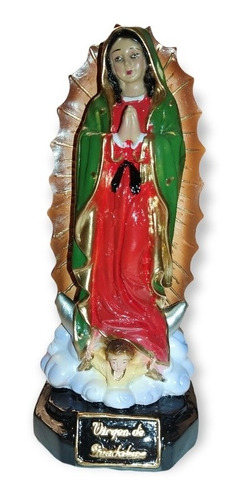 Virgen De Guadalupe Figura Estatuilla Mexico