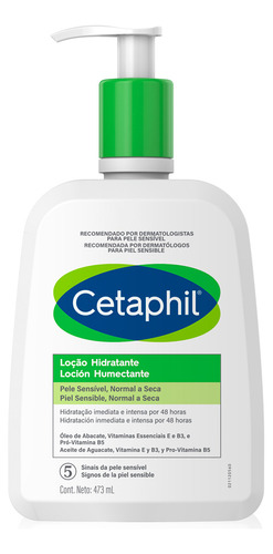 Emulsion Cetaphil Hidratante X 473ml