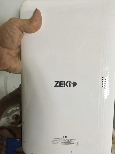 Tablet Android 10 Marca Zeki Modelo Viejo