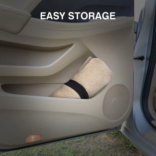 Accesorios De Líderes 2 Pcs Beige Toalla Impermeable Toalla