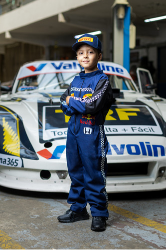 Disfraz Enterito Simil Corredor Max Formula 1 Infantil