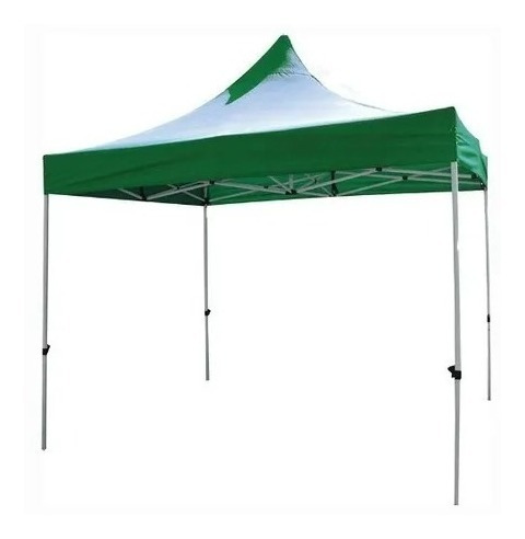 Toldo Plegable 3x3 Verde Tienda Física