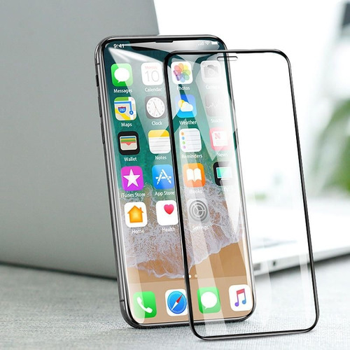 Vidrio Glass Pro 4d 5d iPhone XR 5d Curvo 6.1 Pulgadas