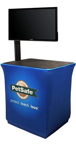 Soporte Trade Show Monitor Stand Shipping Case Y Large Gra ®