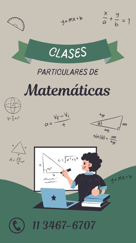 Clases Particulares De Matemáticas.