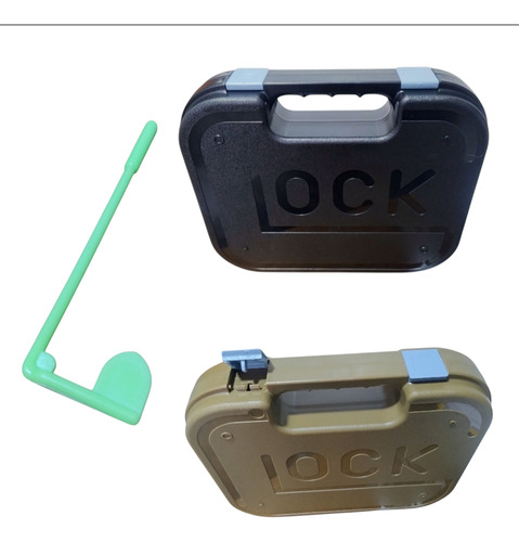 Estuche De Transporte De Pistola Glock Zurdo/diestro Negro