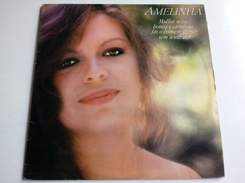 Lp Amelinha Mulher Nova Bonita E Carinhosa 1982 Encarte 