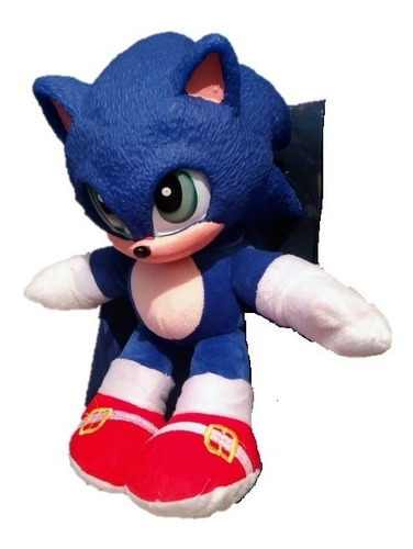 Muñeco Sonic Hedgehog Con Sonido Y Luz Articulable 45 Cm