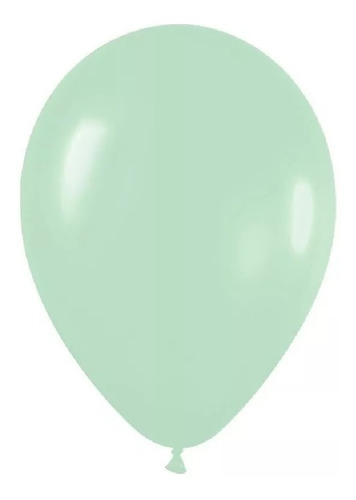 Globos Color Verde  Pastel Deco Cumple 12 Pulgadas X 10  