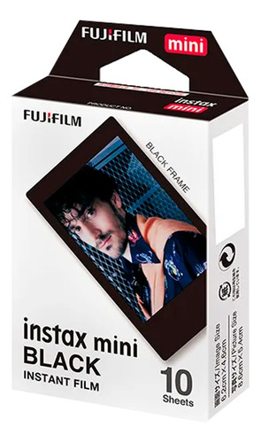 Filme Instax Mini 10 Fotos Black