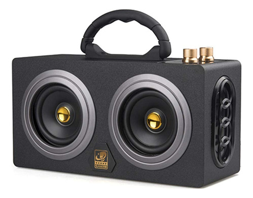 Altavoz Inalambrico Madera Bluetooth 4.0 20 W Bass Portatil