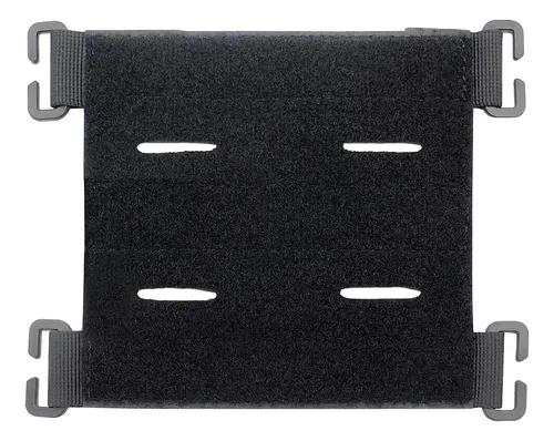 2 Molle Panel Pad Patches Display Board Para Ropa Negro