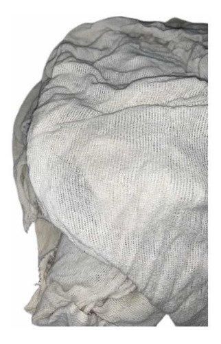 Imagen 2 de 5 de Trapo Limpieza Industrial - Trapo Rejilla 100% Algodón 10 Kg