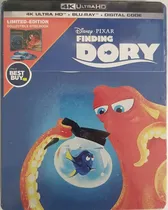 Comprar 4k Ultra Hd + Blu-ray Finding Dory Buscando A Dory Steelbook