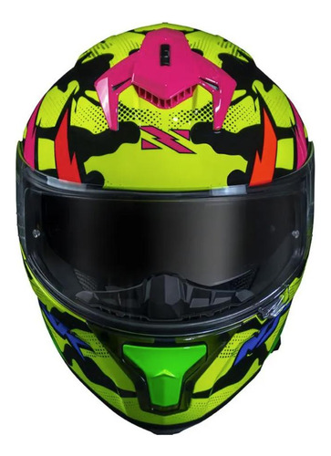 Capacete Norisk Strada Commando Amarelo
