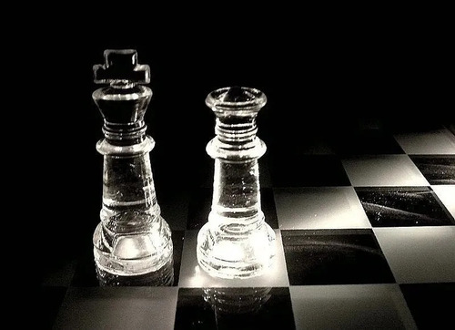 Juego De Mesa Novelty 2 En 1 Damas Inglesas Ajedrez Vidrio