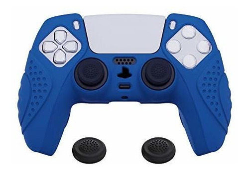 Funda Anti Deslizante Silcona Control Playstation 5 Azul