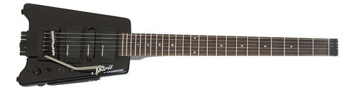 Guitarra Eléctrica Steinberger Gt-pro Deluxe Color Negro Orientación De La Mano Diestro