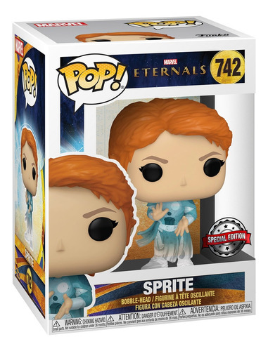 Funko Pop Marvel Eternals Sprite 742 Exclusivo