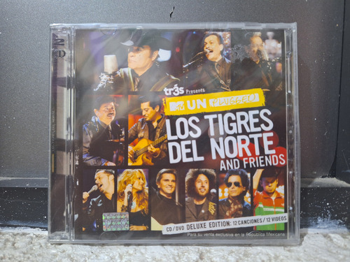Los Tigres Del Norte Mtv Unplugged Cd Dvd Original Nuevo
