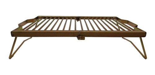 Imagen 3 de 6 de Parrilla Plegable Grill Portatil Maletín 46cmx30cm Sor