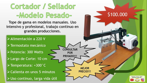 Imagen 6 de 9 de Cortador Y Sellador De Cintas Y Sogas Sintéticas
