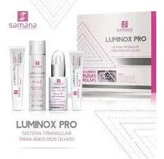 Kit Luminox Pro Area Dos Olhos Olheiras Rugas Bolsas Samana