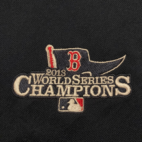 Playera Polo Boston Red Sox Campeones Serie Mundial 2018 Mlb (Usado)