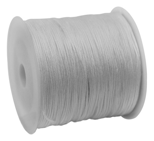 Hilo Chino 0.8mm X 90 Mts Blanco Para Bisutería Manillas