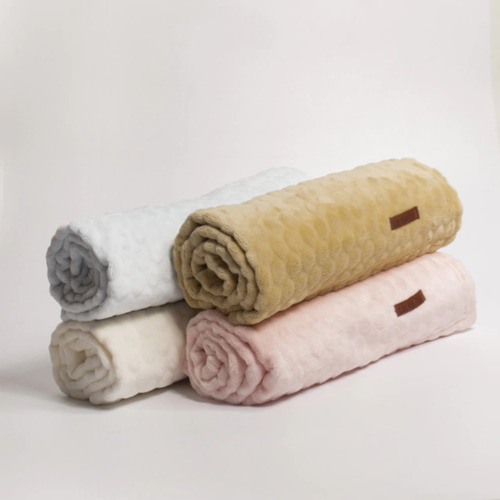 Manta Para Bebes Coral Fleece Las Floritas