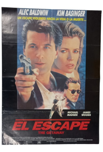 Poster Pelicula El Escape  (the Getaway) 1994