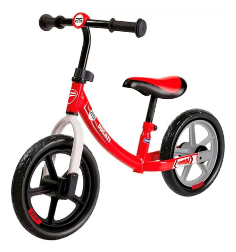 Bicicleta De Equilibrio Chicco Ducati Sin Pedales Color Rojo