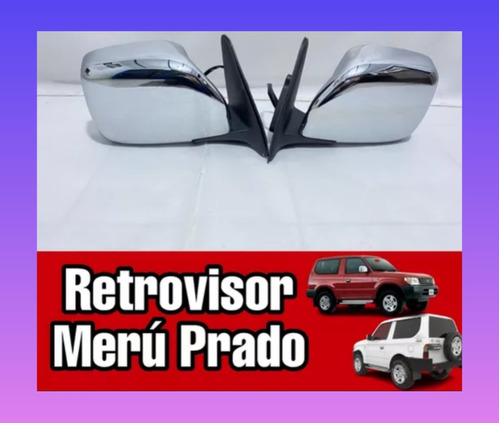 Retrovisor Toyota Meru Praso Eléctrico 2005 2006 2007 2008