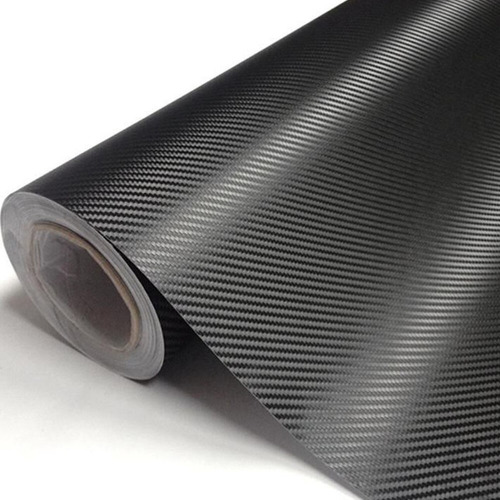 Vinil Automotriz Fibra De Carbono 3d 1.52 X 1 Metro