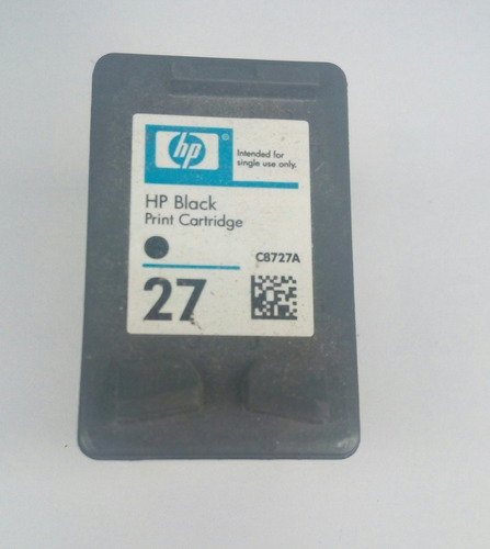 Cartucho Hp 27 Para Primera Recarga