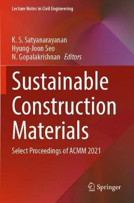 Libro Sustainable Construction Materials : Select Proceed...