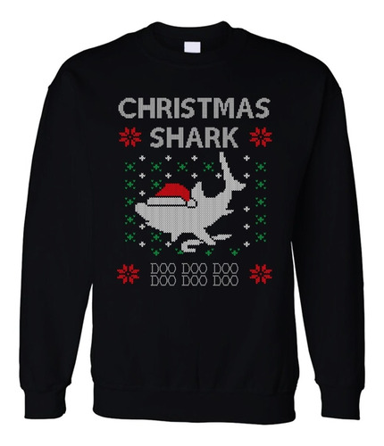 Sudadera Anime Navidad Ugly Christmas Sweater Baby Shark 01