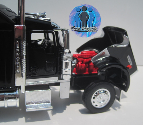 Cofre De Camión Kenworth W900 Aerocab New Ray Esc. 1:32